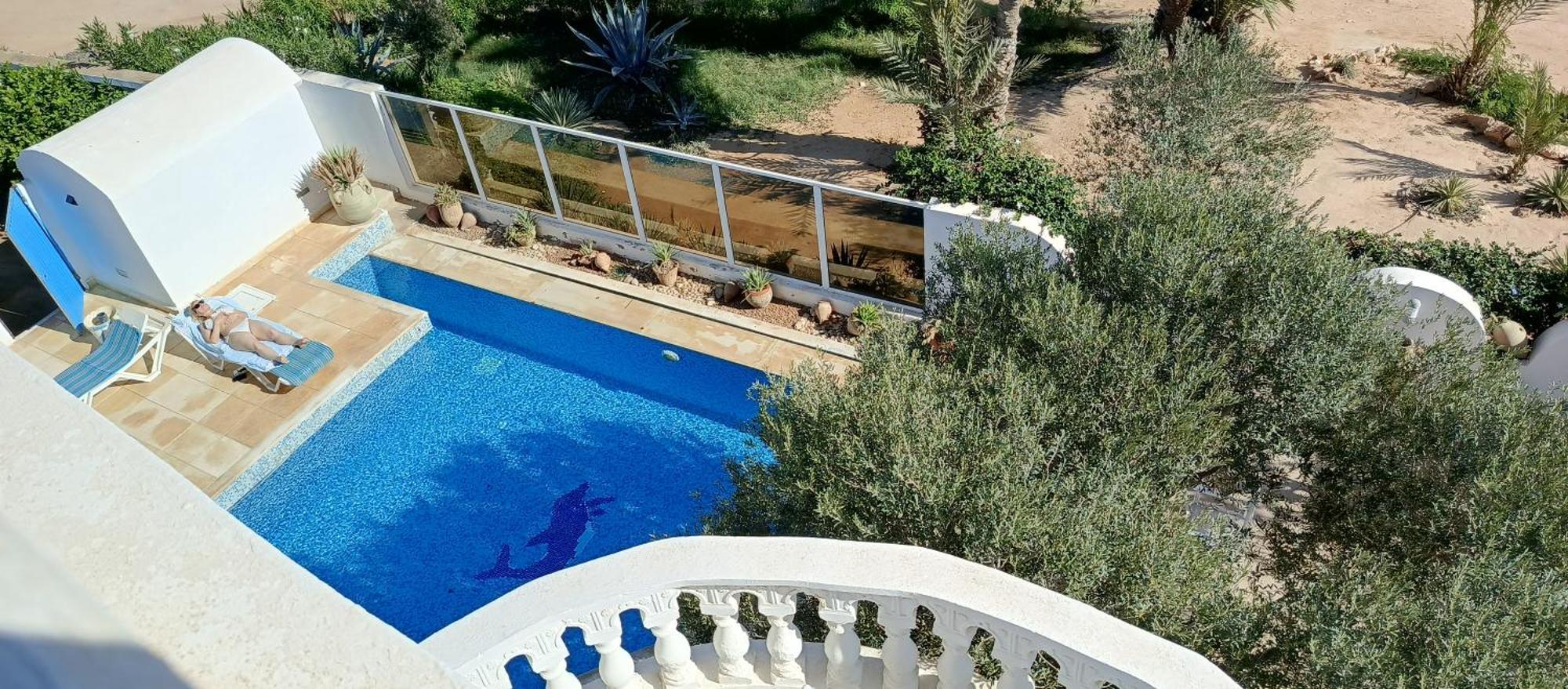 Dar Lagune Djerba Vue De Mer Al Haddadah Bagian luar foto